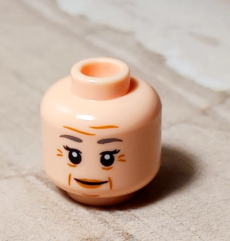 New LEGO Chubby Cheeks Grandma Glamma Eyelashes Fun Grammy LOVE for Everyone Her - Image 1 of 1