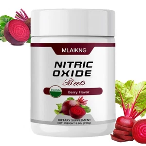 Stickstoffmonoxid Rote Beete Bio Pulver, Herz & Blutdruck - Snap Supplements - Bild 1 von 11