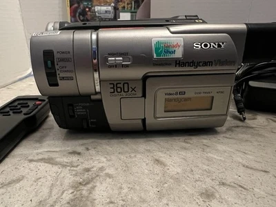 Sony Handycam CCD-TRV57 8mm Analog Video Camera Camcorder Tested - Image 1 of 4