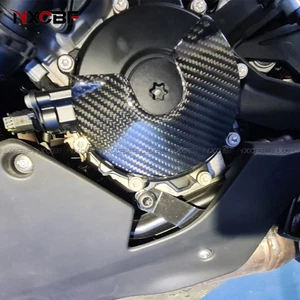 For 2020-2025 BMW S1000XR 100% Carbon Fiber Left Side Alternator Cover Fairing - Imagen 1 de 7