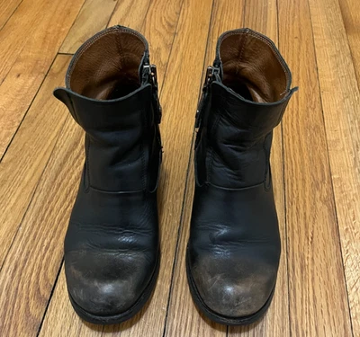 Botas diésel vintage Y2K envejecidas de fábrica - talla 7 para mujer EE. UU. Foto 1 de 4