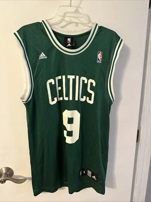 Boston Celtics #9 Rajon Rondo Original Adidas Verde Camiseta Camiseta Talla S Foto 1 de 4