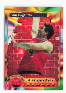 1993-94 Finest Refractors #96 Tom Gugliotta Washington Bullets - Bild 1 von 2