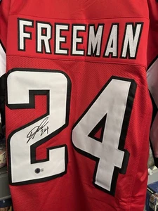 Devonta Freeman SIGNIERTES Football Trikot Beckett COA Atlanta Falcons - Bild 1 von 3