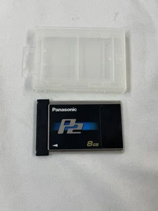 Panasonic 8GB P2 Card - OEM - AJ-P2C008HG Cleaned and Tested - Photo 1 sur 2