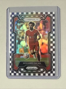 2023-24 Panini Prizm Premier League Mohamed Salah Checkerboard - Picture 1 of 2