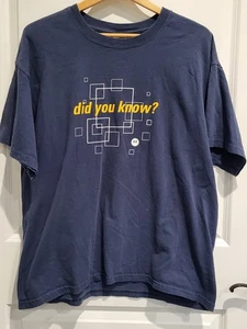 T-shirt maglietta vintage Motorola "Did You Know" taglia XL - Foto 1 di 14