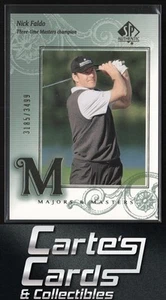 Nick Faldo 2002 Upper Deck SP Authentic #131 3185/3499 - Picture 1 of 2
