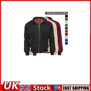 Klassische Harrington Jacke Herren - Made in UK - Retro Mod Bomber Mantel - Bild 1 von 15
