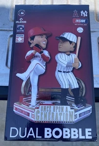 🇯🇵Shohei Ohtani / Babe Ruth "Once In A Generation" FOCO Bobblehead #/421 - Picture 1 of 2