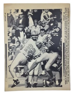 Vintage AP Wire LEAFDESK Press Photo Pic  Princeton v Brown  B. MANGENA  TORBERT - Picture 1 of 4