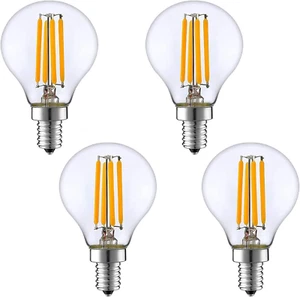 Lxcom Lighting E14 4W LED Filament Bulb Dimmable Vintage Edison Candle Light - Picture 1 of 12