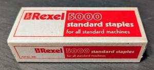 Rexel 5000 #266 Vintage Standard Staples new in box - Picture 1 of 6