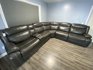 Brand New Leather Sectional - Picture 1 of 3