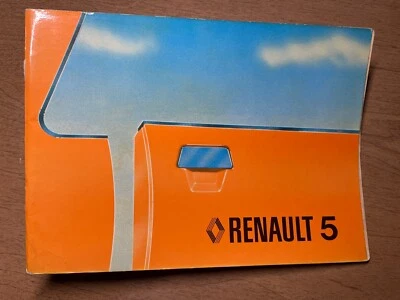 libretto uso e manutenzione RENAULT 5 - 1979 - Originale - Italiano  - Immagine 1 di 4