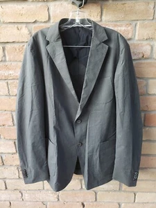 Z Zegna Mens Shirt Jacket Blazer EU Sz 8-52L/US 42L 2 Button FLAWS - Picture 1 of 23