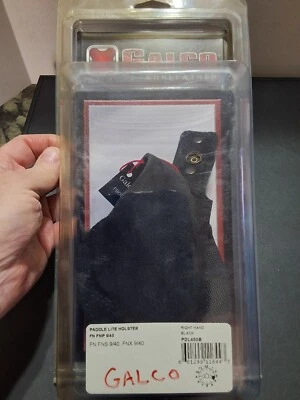 FUNDA GALCO MANO DERECHA NEGRA R/H PADDLE LITE FN, FNP, FNX 9/40 PDL480B NUEVA Foto 1 de 4