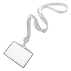  1 Set of ID Card Holder Card Sleeve Bus Card Holder Work Card Protector Hanging