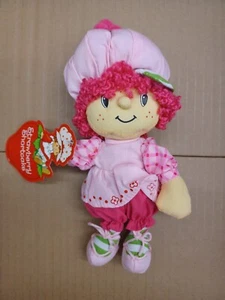 KID GIRL CLASSIC STRAWBERRY SHORTCAKE 8 INCHES PLUSH FOR GIFT NWT - Picture 1 of 2