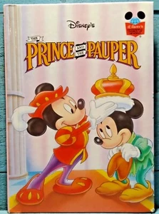 Vintage Disney's The Prince and the Pauper Wonderful World of Reading FREE SHIP - Picture 1 of 3