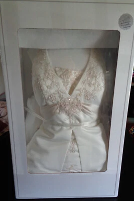 Nuevo Vestido de Novia David's Halter Línea A Marfil/Champán 9T9218 Foto 1 de 4