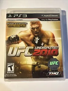 UFC Undisputed 2010 (Playstation 3 PS3) USATO con Custodia CIB - Funzionante - Foto 1 di 5