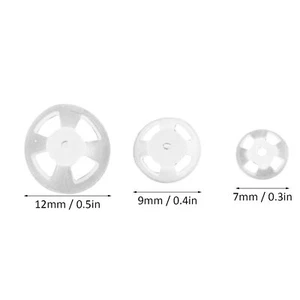 10PCS Hearing Aid Domes Single Layer Hearing Aid Ear Tips Washable Breathabl OMO - Picture 1 of 31