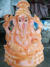 Handmade God Ganesha Idol Traditional Eco Friendly Statue Gift for Home Temple