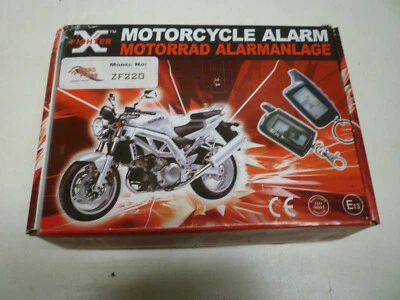 Alarme e controle remoto de motocicleta faça você mesmo ajuste fácil X Fighter novo - Imagem 1 de 4