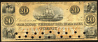 CHARLESTON South Carolina  $20 Southwestern Railroad Bank 1861  SC160-40