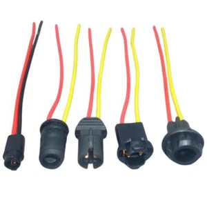 T5 T10 T15 2 Stück Steckschlüssel Lampenhalter Auto Glühbirnenhalter Steckverbinder Push/Twist - Bild 1 von 7