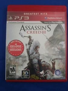 Assassin's Creed III Playstation 3 PS3 Greatest Hits - Bild 1 von 3