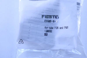 FESTO CRQS-8-6 (130652) Edelstahl Steckverschraubung - Bild 1 von 2