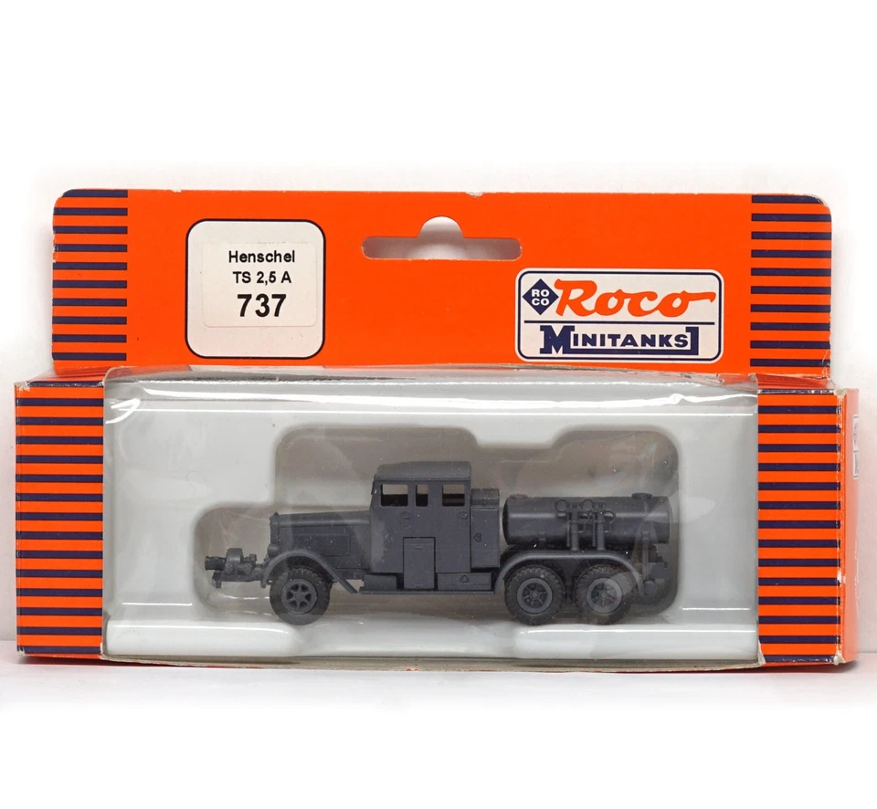 ROCO MINITANKS 737 HO H0 1/87 1:87 alemán HENSCHEL TS 2,5 A Foto 1 de 1