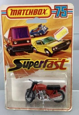 MATCHBOX LESNEY #18 SUPERFAST HONDARORA MINT ON CARD *VINTAGE* - Image 1 of 3