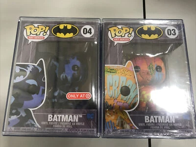 Funko Pop Art Series Batman V 03 Y 04 Objetivo ¡Exclusivo con Protector Pop! Foto 1 de 3