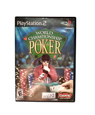 World Championship Poker PlayStation 2 Game Tested No Manual