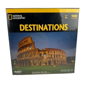 National Geographic 1000 Piece Destinations Puzzle The Colosseum Rome Italy 2008 - Picture 1 of 6