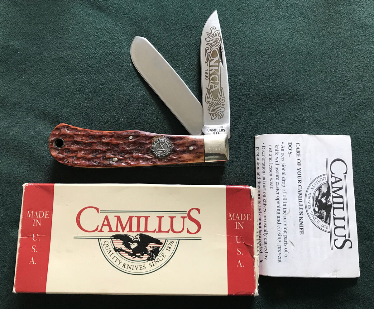 Camillus Slipjoint Pocketknife Collectible Modern Folding Camillus Slipjoint Pocketknife Collectible Modern Folding
