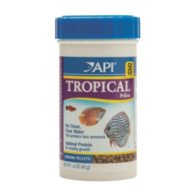 API Tropical Premium Pellets alimento para peces - 1,6 oz Foto 1 de 2