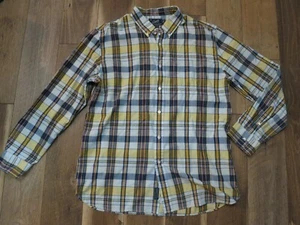 Grayers Men's Blue/Multi Plaids Cotton Long Sleeve Button Down Shirt Sz XXL - Picture 1 of 7