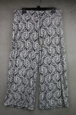 Pantalones Jones New York Signature para mujer de pierna ancha-recortados-talla grande-nuevos con etiquetas Foto 1 de 4