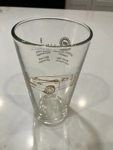 2002 2003 2004 2005 Ford Thunderbird Factory Promotional Promo Drinking Glass - Picture 1 of 13