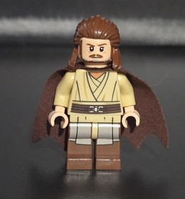Lego Star Wars Qui-Gon Jinn Minifigure From Set 75169 sw0810 Jedi Knight Ep 2