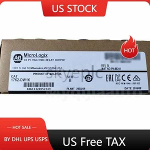 New Sealed Allen-Bradley AB 1762-OW16 MicroLogix 16 Point Relay Output Module - Picture 1 of 5