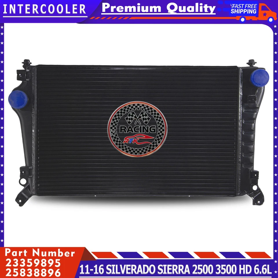 Intercooler For 2011-2016 Chevrolet Silverado GMC Sierra 2500 3500 HD 6.6L V8 - Imagem 1 de 4