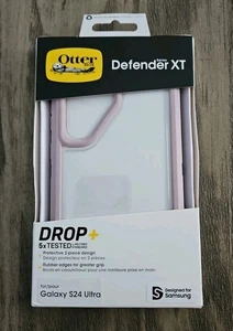 OtterBox Samsung Galaxy S24 Ultra Defender Series XT Case Pink Clear - Photo 1 sur 3