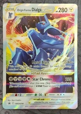 Origin Forme Dialga VSTAR SWSH256 SWSH: Sword & Shield Promo Cards Holo - Image 1 of 2