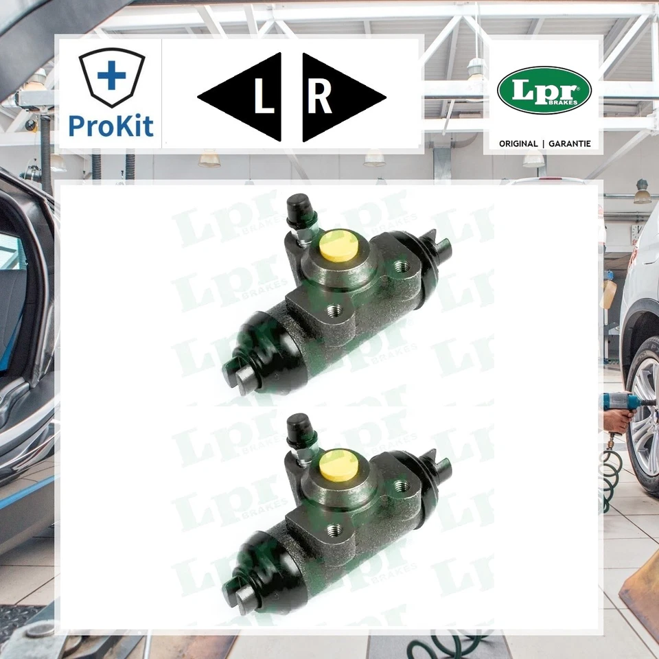 4733 RADBREMSZYLINDER TROMMELBREMSE HINTEN LPR 2PCS NEU OE QUALITÄT