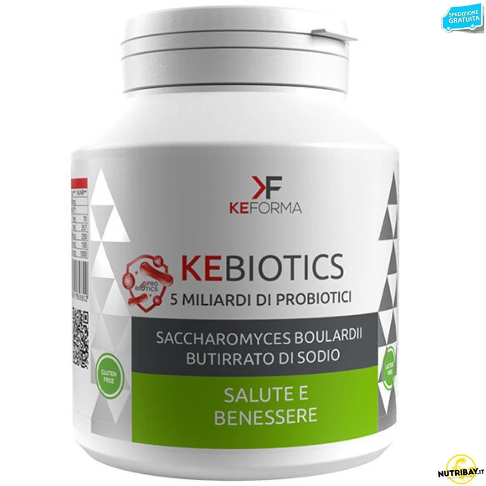 Keforma Kebiotics - 30 caps Probiotici in capsule per lo sportivo